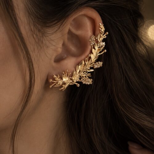 Bijou d’oreille végétal