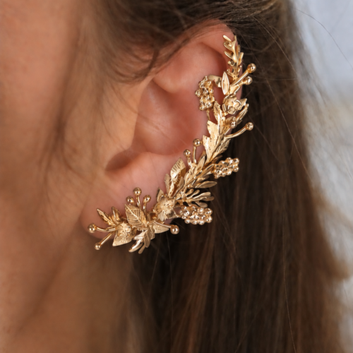 Bijou d’oreille végétal