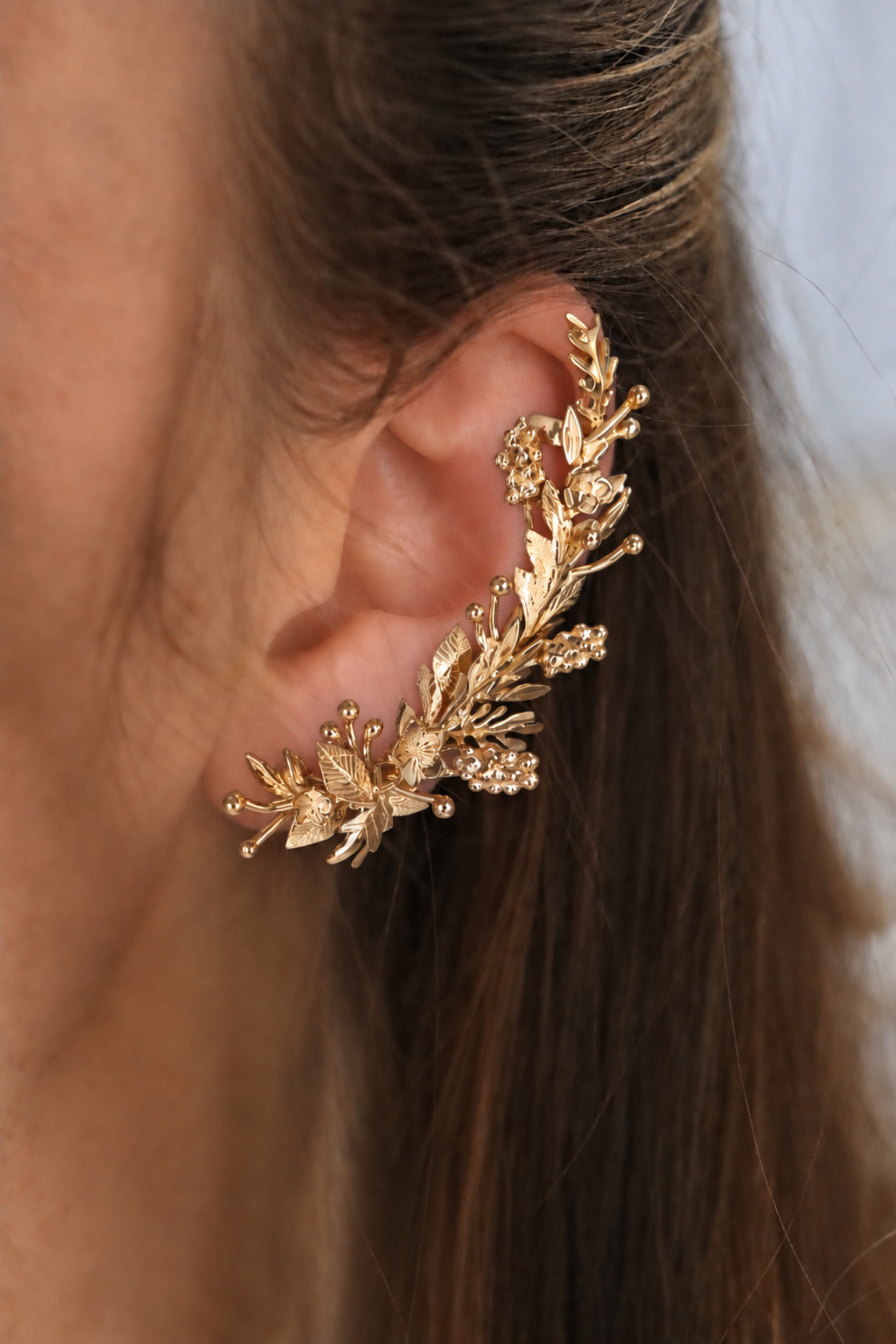 Bijou d’oreille végétal