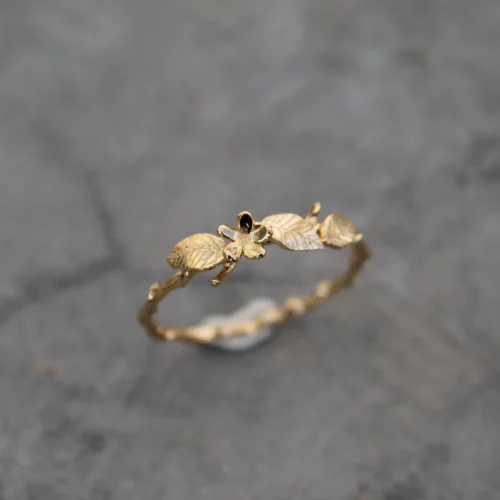 Bague couronne de fleur