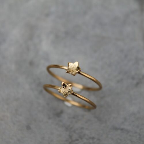 Set bagues Violettes