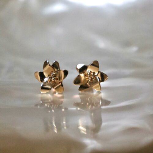 Boucles d'oreilles fleurs de lys