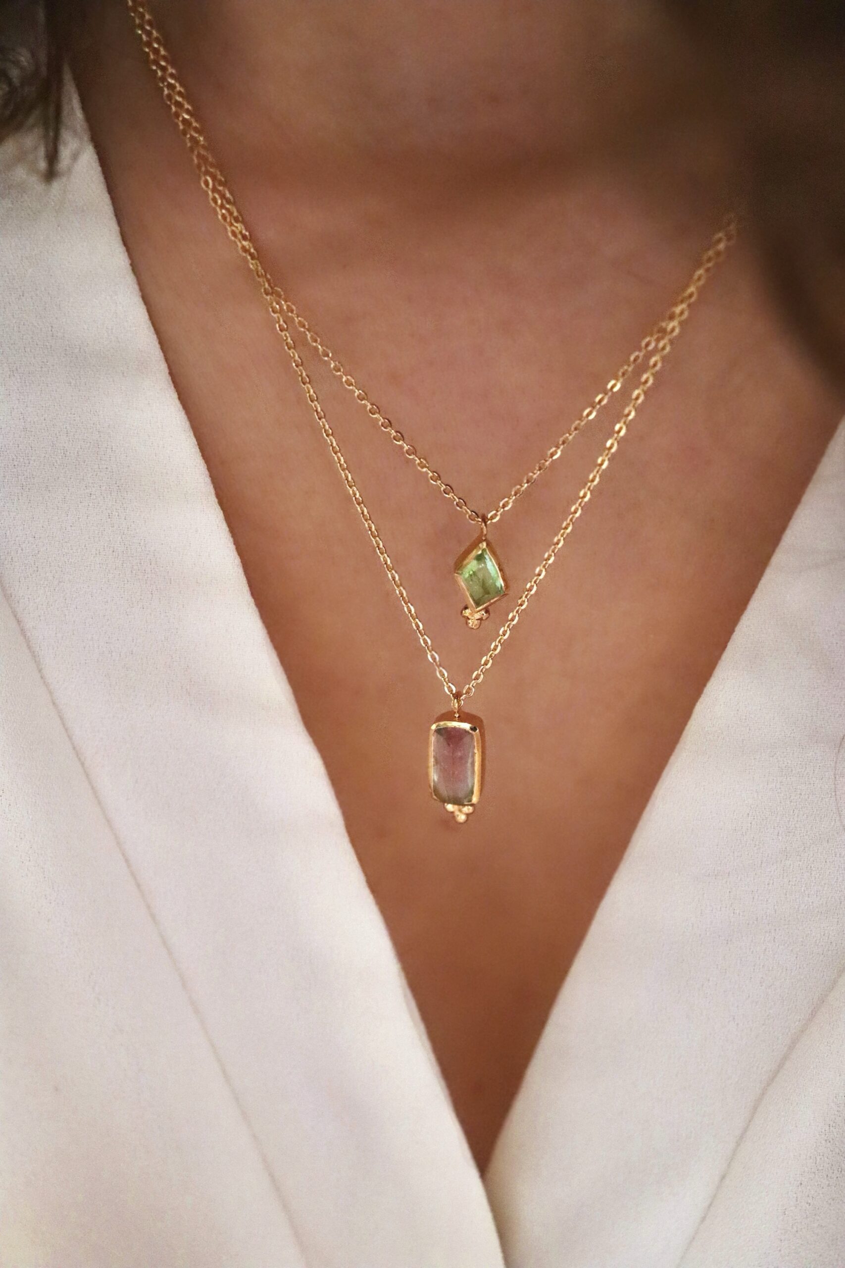 Mini-pendentifs billes et tourmalines – Image 5