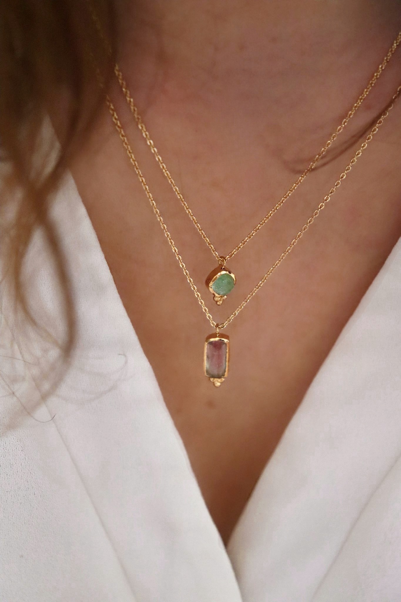 Mini-pendentifs billes et tourmalines – Image 8