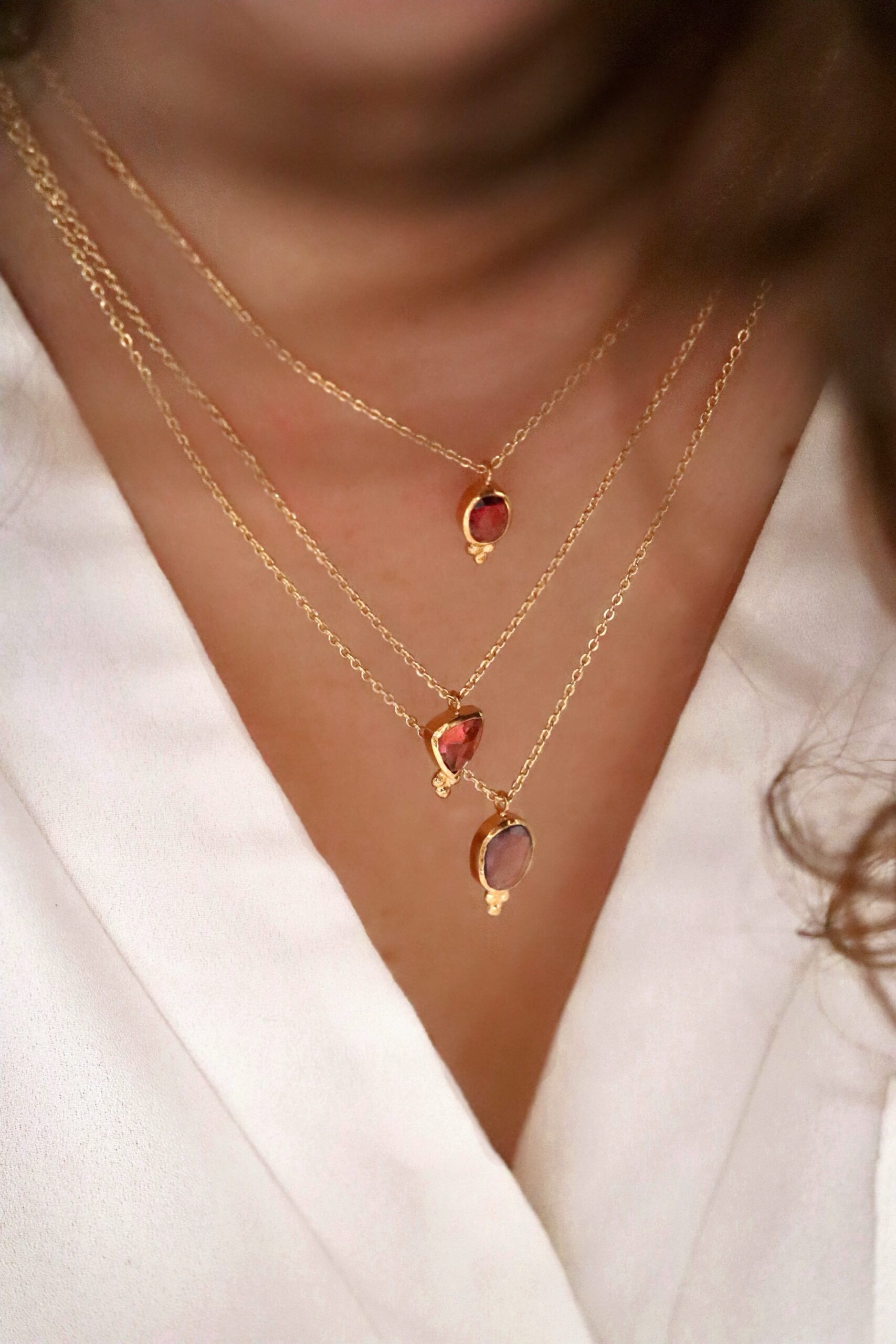 Mini-pendentifs billes et tourmalines – Image 11