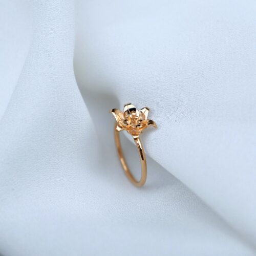 Bague petite fleur de lys