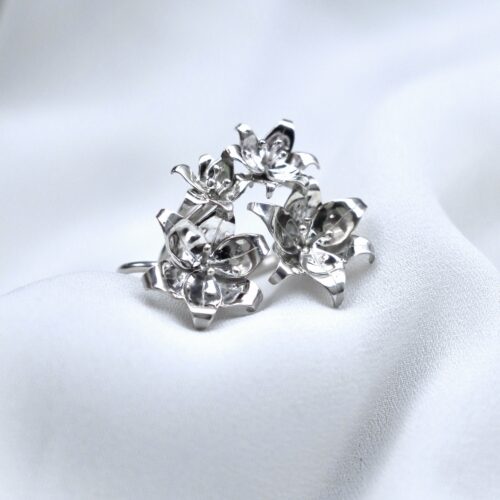 Bague fleur de lys en argent 925