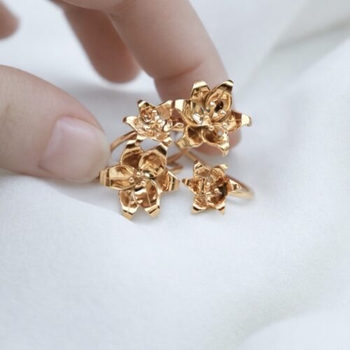 Bague fleurs de lys