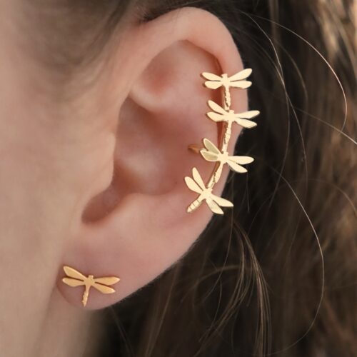 Earcuff libellules