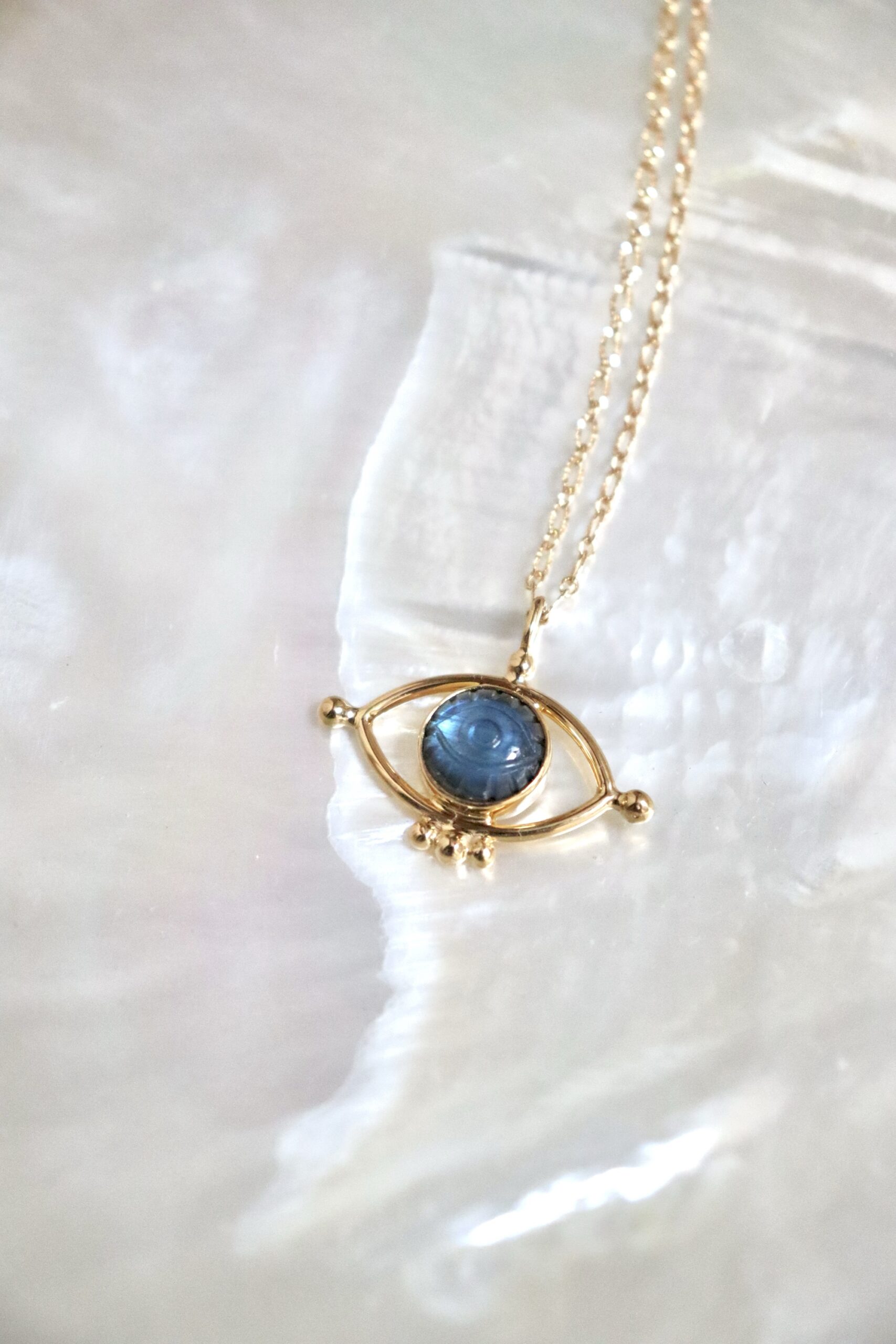 Pendentif œil de labradorite – Image 7