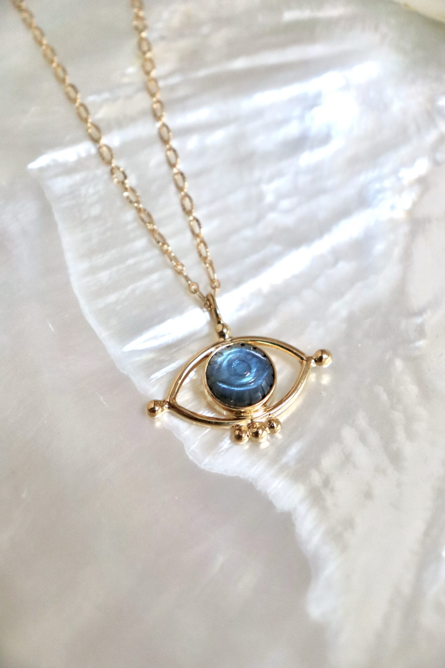 Pendentif œil de labradorite – Image 5