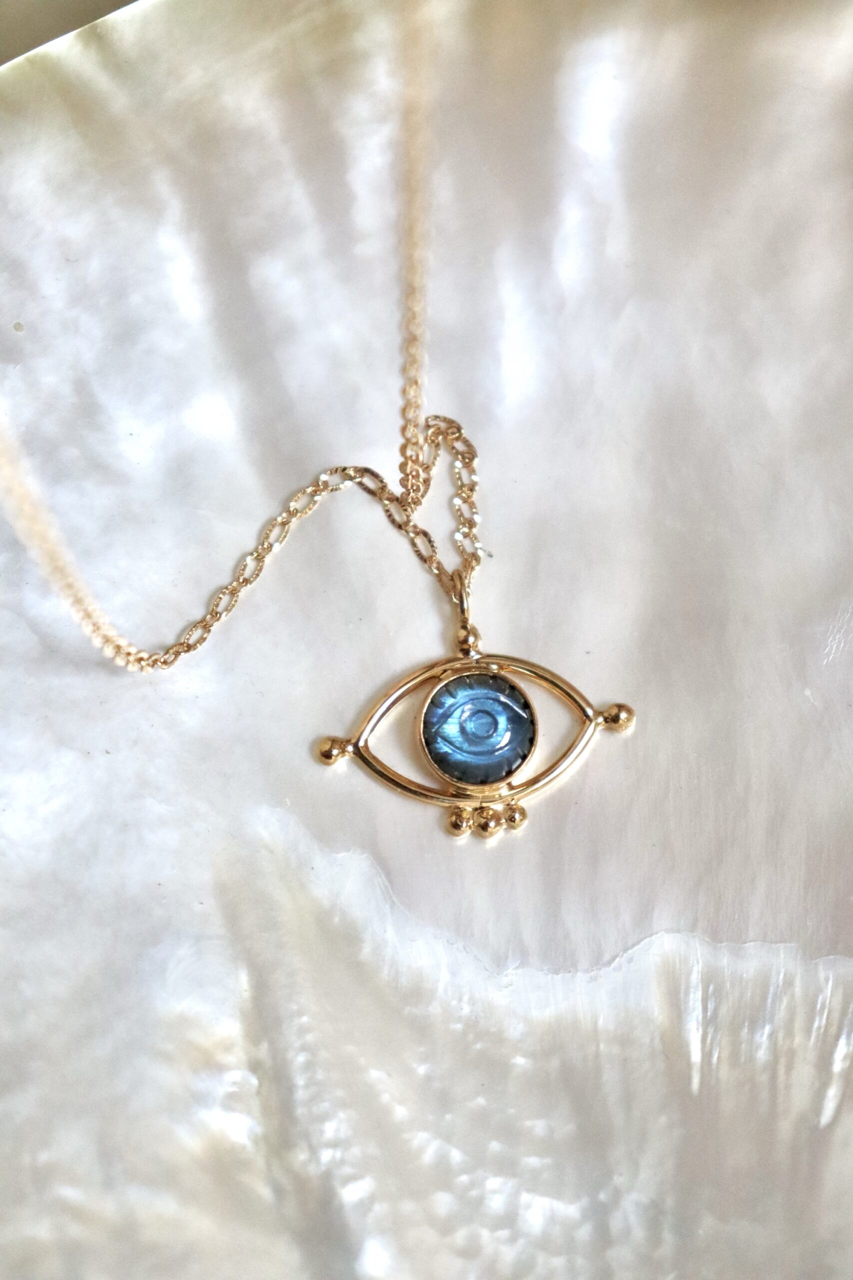 Pendentif œil de labradorite – Image 3