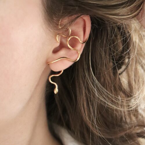 Bijou d’oreille serpent